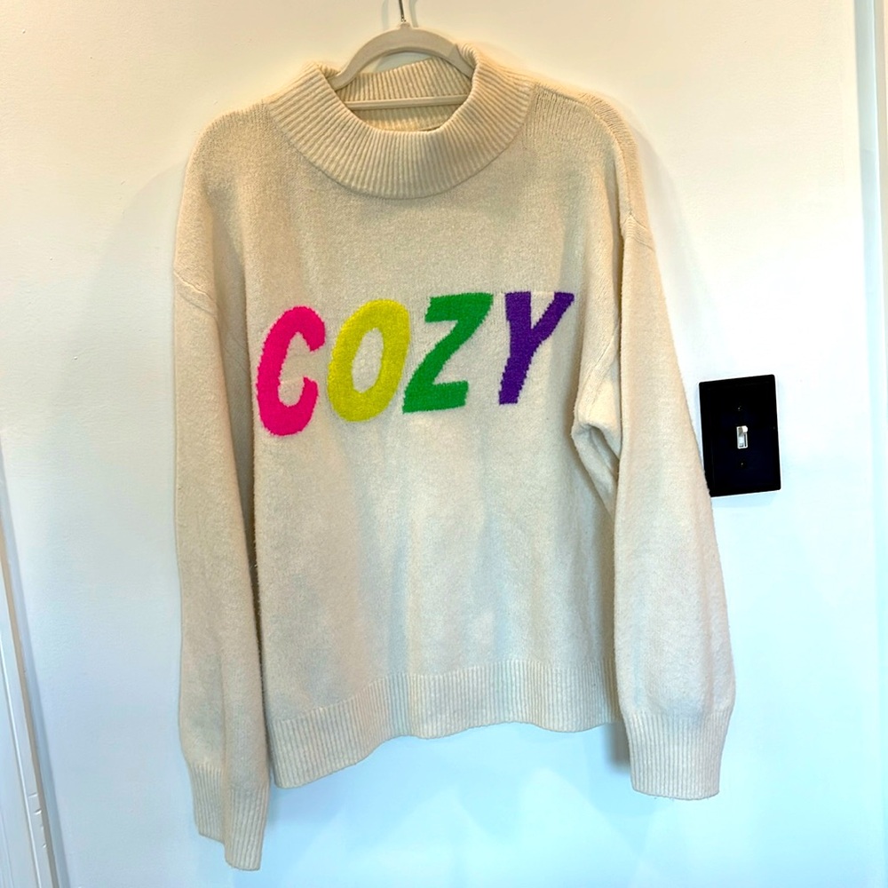 Target Brand: “a new day” 2023 sweater “Cozy”. Worn once. Size L